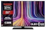 Telefunken QLED Fernseher 50 Zoll Smart TV QU50TO750MA 4K Fernseher UHD,...