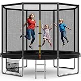 Devoko Trampolin Outdoor Ø 183/228/305/366/427 cm, Indoor Trampolin Kinder...