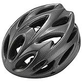 Wisboey Carbon Fahrradhelm Bike Radfahren Erwachsene Verstellbar Unisex...