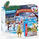 Playmobil 70377 Straßenkünstler und den Playmobil 71472 Adventskalender:...
