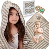 sei Design Dein Bio KAPUZENTUCH aus 100% Bio Baumwolle für Babys,...