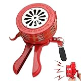 ECUTEE Handsirene Manuell Sirene Alarmsirene Hand Kurbel Sirene Air Horn...