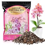 GOTVUGE Orchideen-Pflanzsubstrat 1L, bestehend aus Orchideenrinde und...