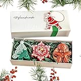 Soja Weihnachtskerzen - Duft Winterkerzengeschenkset | Urlaub Kerzen mit...