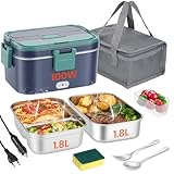 Elektrische Lunchbox 100W Heatsbox Thermo Lunchbox Erwachsene Lunch box mit...