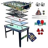 Best Sporting Tischkicker Kinder & Erwachsene 10 in 1 Set I...