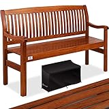 KESSER® Gartenbank Holz Holzbank wetterfest | Für 3 bis 4 Personen |...