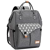 Lekebaby Baby Wickelrucksack Wickeltasche mit Wickelunterlage...