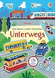 Mein Immer-wieder-Stickerbuch: Unterwegs: mit 150 wiederablösbaren...