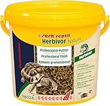 sera reptil Professional Herbivor Nature 3800 ml | Zweikomponentenfutter...