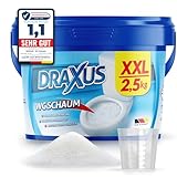 DRAXUS WC Schaum im XXL Pack (2,5kg), Extra Stark, WC Reiniger entfernt...