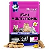 15 in 1 Multivitamin Treats for Cats, 15-in-1 Multivitamin Leckerlis für...