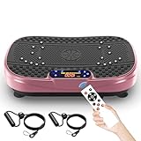 SAVEYOUR Vibrationsplatte für Zuhause - Rüttelplatte mit 120 Stufen & 5...