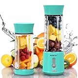 McMixer Smoothie Maker to Go - Tragbarer Mixer mit Dual - Power Motor -...