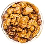 Karamellisierte Cashewkerne 4 × 125 g (500 g Gesamt) - Knuspriger...