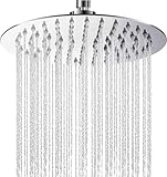 8 Zoll Regendusche Duschkopf aus Edelstahl, Selbstreinigender...