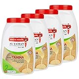 Al Yaman - Tahine Arabische Sesampaste - Orientalische Tahini aus fein...