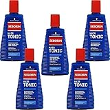 Schwarzkopf Seborin Hair Tonic (5 x 300 ml), Haarwasser für dünnes Haar,...