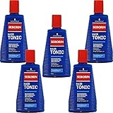 Schwarzkopf Seborin Hair Tonic (5 x 300 ml), Haarwasser für dünnes Haar,...