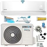 DIMSTAL 12000 BTU 3,6kW ULTRA - Split Klimaanlage + Heizung ECO Smart WiFi...