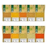 BIO Gewürzmischung Indische Küche Gewürzset - Masala 10er SET - Garam...