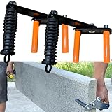 QSLKI 2x Plattenträger mit Tragegriff, Plattenhalter Greifer für...
