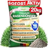 DÜNGEMEISTER Rasendünger für Ihren sattgrünsten Traumrasen - gesunder,...