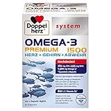 Doppelherz system Omega-3 Premium 1500 – Hoher Gehalt an wertvollen...