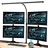 EYOCEAN Schreibtischlampe LED, 24W 80CM Tischlampe mit Gestensteuerung,...