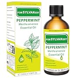 FORSYLVANEST Pfefferminzöl ätherisches Öl 100ML Reines Natürliche...