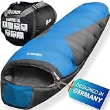 EXPLORER® Comfort XL Schlafsack -23°C -5°C [350GSM] 3-4 Jahreszeiten...