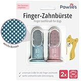 Pawlie's Zahnbürste für Hunde und Katzen | Praktische Hundezahnbürste...