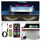 Großes LED-Auge für Auto (59x12cm) - Flexible, programmierbare...
