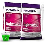 Plagron Lightmix 100L (2x50L) + Pipette & Messbecher – vorgedüngtes...