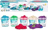 Genio Kids Magic Sand 750g Zaubersand - 5 Farben Bunter Sand Set, 5...