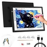 Zocelight A4 Light pad for Diamond Painting,Ultra-thin Light Box For...