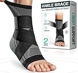 AREST (2er-Pack) Sprunggelenkbandage - Einstellbare Knöchelbandage -...