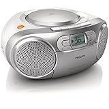 Philips AZ127/12 CD-Soundmachine, CD-Player Tragbar (UKW-Radio, CD,...