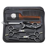 Purple Dragon Haarschere 5,5Zoll Profi Friseurschere Friseurscheren set...