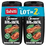 TAHITI - Duschgel, Duft 8 Stunden, Sandelholz – 250 ml x 2