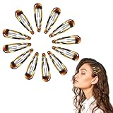 Nogeqi 12 Stück Haarspangen Damen Dünnes Haar, Metall Damen Haarclips...