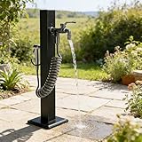 T-ZBDZ Wassersäule Garten mit Wasserhahn und Spritzpistole,...