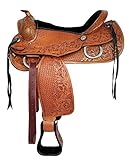 A&M Reitsport Westernsattel Miami aus Büffelleder hoher Qualität Reining...