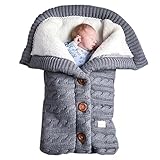 Liemuao Winterfußsack, warm, für Babys, Fußsack, Decke, Kinderwagen,...