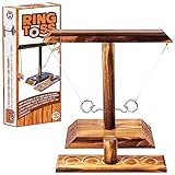 Ring Toss® Game | Geschicklichkeitsspiel aus Holz | Premium Qualität |...