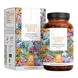 NATURTREU® GLÜCKSBOTE 5-HTP Komplex – 90 vegane Kapseln mit 100mg 5-HTP...