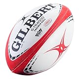 Gilbert G, TR4000, Rugby-Ball, Unisex, Erwachsene, Farbe: rot, 5