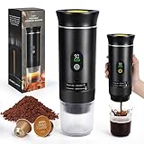 SOPPY Espressomaschine Kapselmaschine Camping Kaffeemaschine...