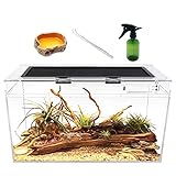 Reptile Growth Terrarium Komplettset, 50 x 25 x 27cm Faunarium...