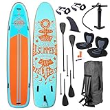 BRAST® SUP Board Family | Aufblasbares Stand up Paddle Set XXL |...